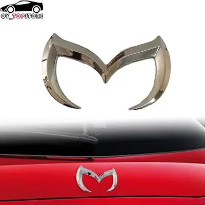 Chrome Metal Rear Trunk Sport M Emblem Badge Sticker Decal For CX-3 CX-5 Miata • $9.44