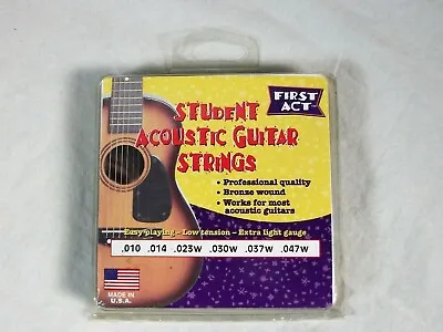 $11 • Buy First Act Student Acoustic Guitar Strings