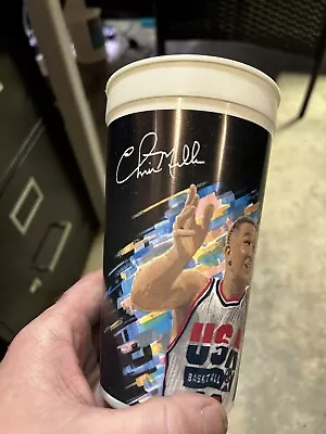 Chris Mullin 1992 USA Olympic Basketball Dream Team McDonald's Collectors Cup • $5.99