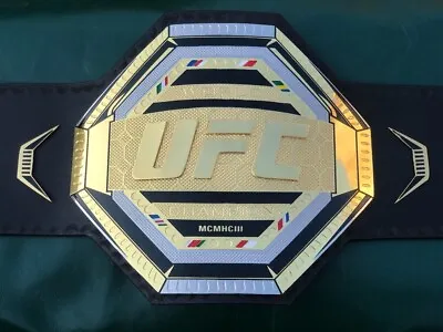 The New UFC Legacy Championship Replica Title Real Leather Brass Plated Belt • $149