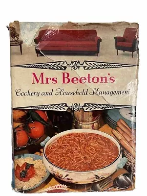 Mrs Beeton's Cookery And Household Management 1961 Fourth Impression With DJ • £15