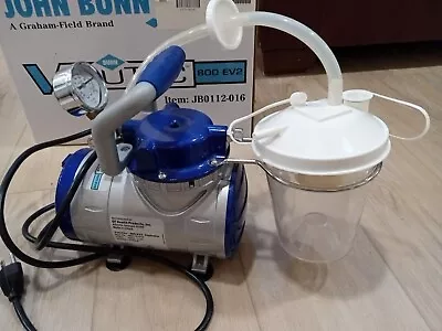 John Bunn Medical Aspirator Home Suction Pump Vacuum Machine Model JB0112-016 • $99.99