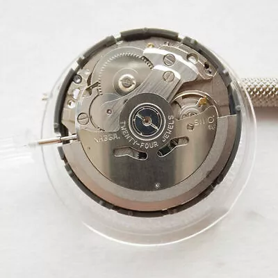 Black Mechanical Automatic Movement Watch Spare Parts For NH36 Date At 3' • $49.29