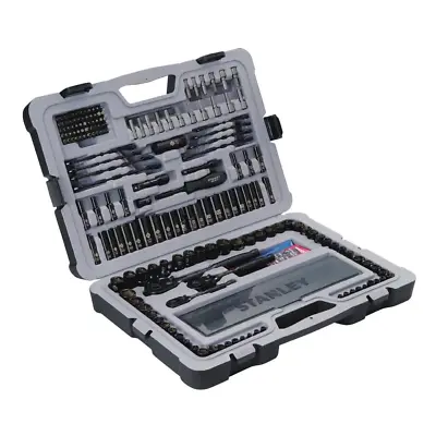 Stanley Mechanics Hand Tool Set 201-Piece With Portable Storage Case Black • $90.99