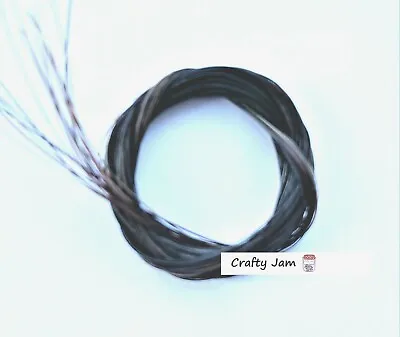 Real Horse Tail Hair - Natural Black - Needle Felting Craft Animal Whiskers  • £6