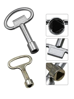 £3.64 • Buy 1X Metalic Service Utility Meter Key Gas Electric Box-Cupboard Cabinet Triangle