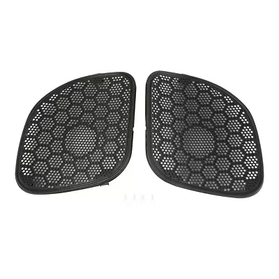 Front Fairing Speaker Grilles Mesh Covers Fit For Harley Road Glide 15-22 Black • $27.99