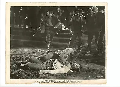 Vintage 8x10 Photo Randolph Scott  The Spoilers Marlene Dietrich John Wayne 1942 • $14.99