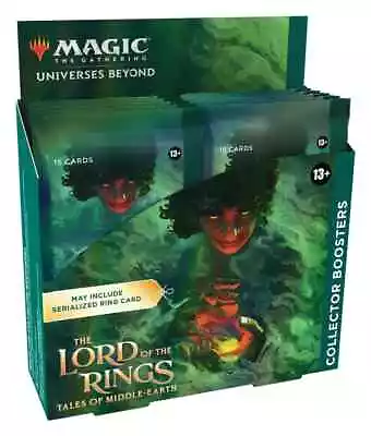 Magic The Gathering The Lord Of The Rings Collector Booster Box Sealed • $690