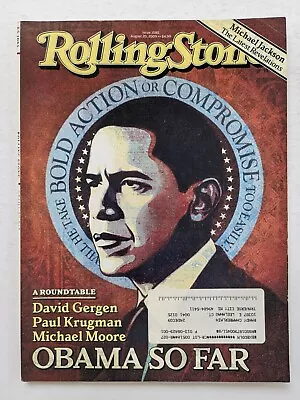 Rolling Stone Magazine Aug 2009 Barack Obama • £10.43