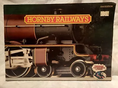 Hornby Model Railways Catalogue 33rd Edition - Includes Price List - 1987 • £5.99