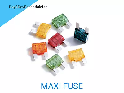 Maxi Blade Fuses 20A 30A 40A 50A 60A 70A 80A 100A Amp Car Truck Lorry Big Fuse • £2.65