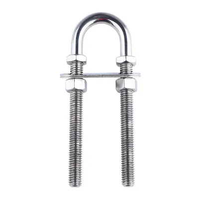 Boat Stern Bow Eye U Bolt Tie Down Marine Stainless Steel 5 Inch Length • $14.14