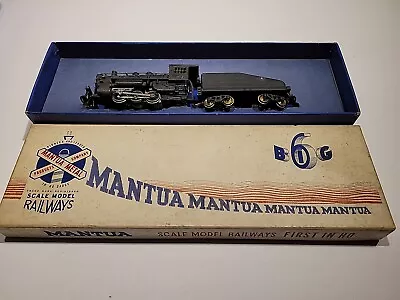 Mantua #218 0-6-0 Big-Six Steam Locomotive With Tender. Vintage Loco • $69.95