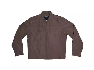 Black Brand Men's Medium Street Team Textile Brown Motorcycle Street Jacket • $149.99