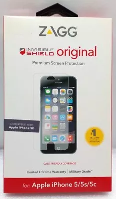 ZAGG InvisibleShield Premium Clear Screen Protector IPhone 5 / 5s / 5c • $9.99