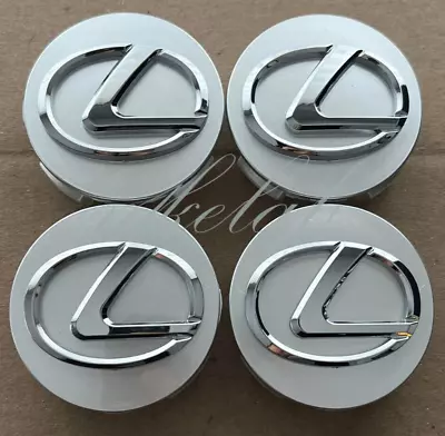 $17.99 • Buy *Set Of 4* Lexus 62mm Silver Chrome Wheel Rim Center Hub Cap RX ES GS IS LS