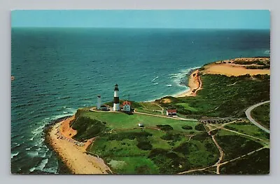 Postcard Historic Long Island Montauk Point Lighthouse • $4.99
