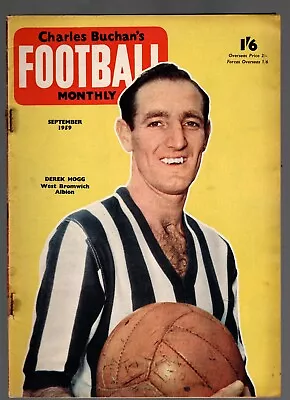 Charles Buchan's Football Monthly Sept 1959 • £4.99