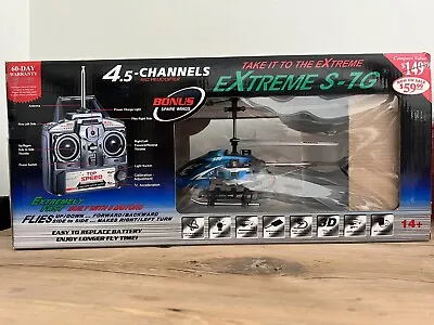 Extreme RC By RSI - Helicopter W/ Side Rotors - Model S-7G -  Complete OPEN BOX • $54.95
