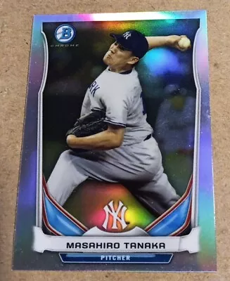 2014 Bowman Chrome #bm-nyy2 Masahiro Tanaka Mini Refractor Rc Yankees Very Rare  • $0.25