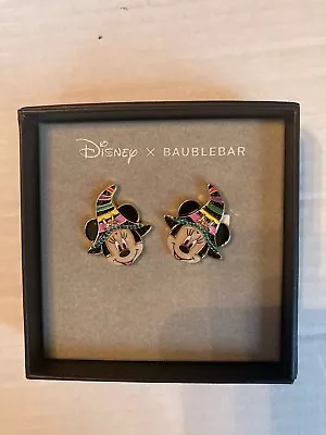 Disney Baublebar Earrings Halloween Minnie Mouse Brand New • $11