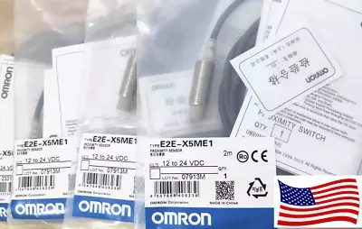 New Sealed Omron E2E-X5ME1 Proximity Switch Sensor 12-24VDC--US Stock • $30