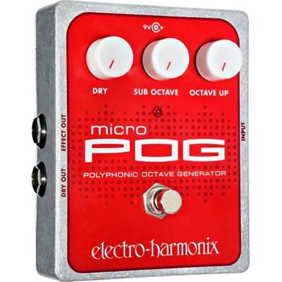 Electro-Harmonix Micro POG Polyphonic Octave Generator • $218.74