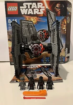 LEGO Star Wars First Order Special Forces TIE Fighter COMPLETE SET • $160