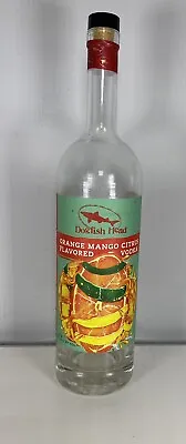 Dogfish Head Orange Mango Citrus Flavored Vodka Empty Liquor Bottle • £12.53