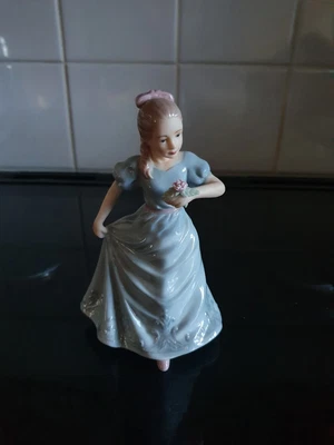 £8.95 • Buy SBL Regal House Collection Girl With Pink Rose Figurine