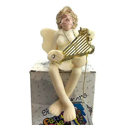 Family Of Friends Angel Harp Shelf Sitter D Manning Limited Edition Figurine • $29.92