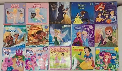 Lot Of 15 8x8 Kids' Books. Disney My Pretty Ballerina My Little Pony...#6.2.34 • $19.99