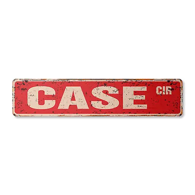 CASE Vintage Street Sign Farm Equipment Tractor Parts | Indoor/Outdoor • $13.99