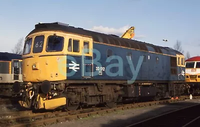 35mm Railway Slide Of Class 33 33012 @ Old Oak Common Copyright To Buyer • £4.99