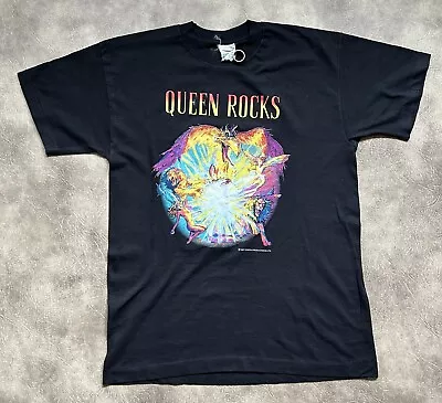 Vintage Queen T Shirt Promo Tour 1997 Queen Rocks Freddie Mercury 90s T Shirt • £33