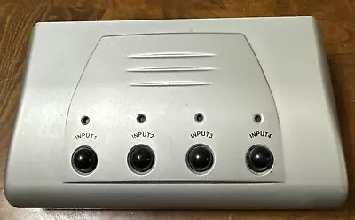 Unbranded 4 Input Audio Component Composite Video S-Video Selector • $6.99