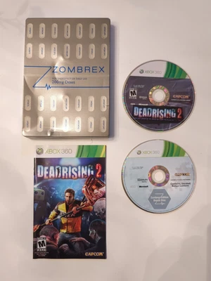 $5.99 • Buy DEAD RISING 2 ZOMBREX COLLECTOR'S EDITION XBOX 360 STEELBOOK 2, Some Denting
