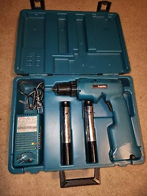 Makita 6011D Cordless Drill Driver DC1290A Charger 12V Battery Carry Case  • $55