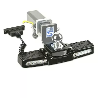 $133 • Buy Hayman Reese Trailer Tow Bar Hitch Step LED Lights For Tow Ball 150kg Capacity