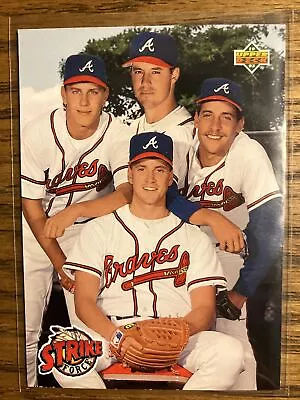 Maddux Avery Smoltz Glavine1993 Upper Deck Strike Force #472 Atlanta Braves • $1.07