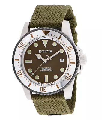 Invicta Pro Diver  Green Dial  Master Of The Seas Men's  Automatic Watch- 35422 • $90.55