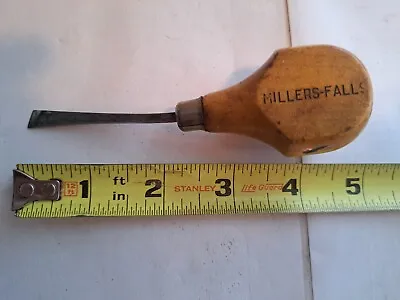 Vintage Millers Falls Mini Carving Tool • $7.50