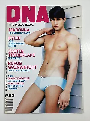 DNA Magazine #82 November 2006 Gay Interest Madonna Kylie Justin Timberlake • $23.96