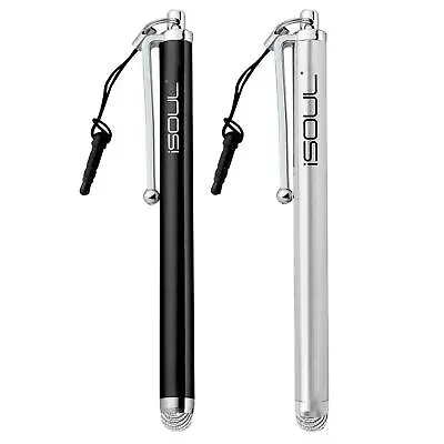 2x Micro-Fiber Capacitive Stylus Touch Screen Pen For All Mobile Phones Tablet • £3.25