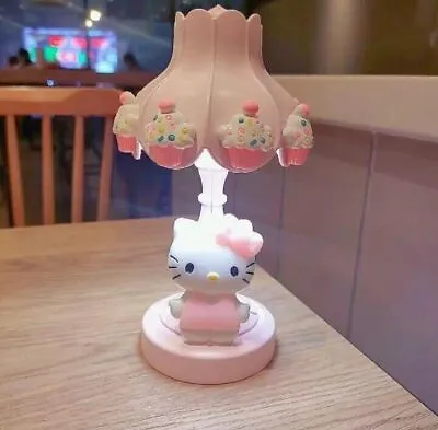 Sanrio Hello Kitty Desk Lamp Table Light Cute Small Desktop Night Light • £14.59