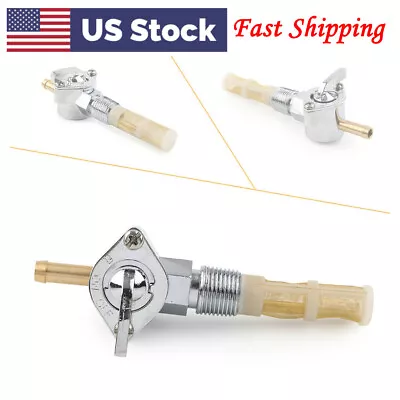 3/8  Fuel Gas Tank Valve  NPT Petcock For Harley Road King Softail Electra Glide • $20.60