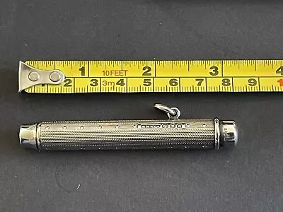 Superb Heavy Sampson Mordan Silver Gravity Pencil. Hallmarked London 1916. 29.5g • £75