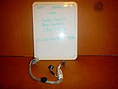 2010 Honda Pilot OEM Center Console Rear Harness  32116SZAA00  (NO DVD) • $20