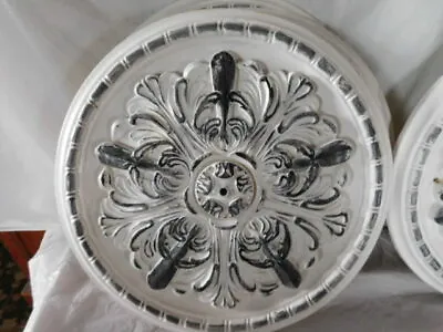 Mid Century Modern Hollywood Regency Ceiling Medallion Chandelier Light Fixture • $24